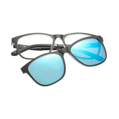 Square Black Eyeglasses