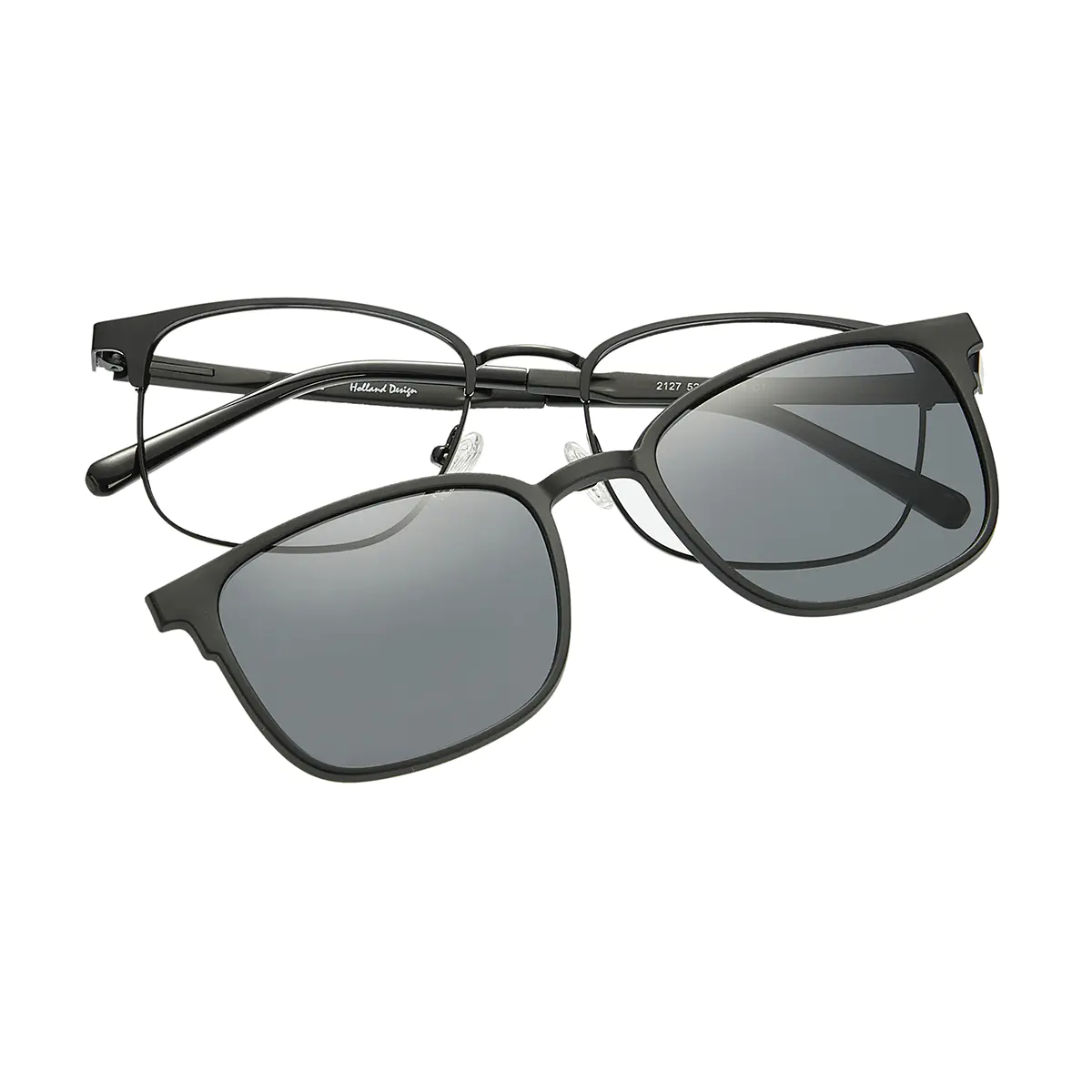 Square Black Eyeglasses