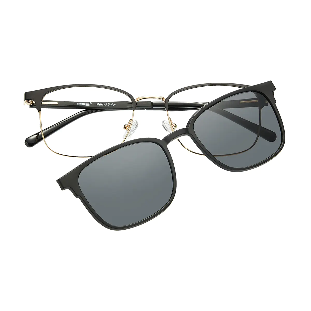 Square Black Eyeglasses