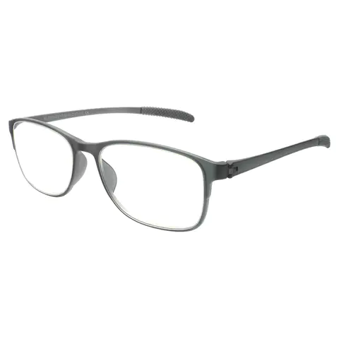 Rectangle Grey Reading Glasses