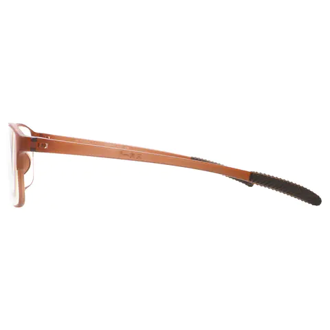 Rectangle Brown Reading Glasses