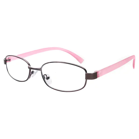 Round Pink Reading Glasses