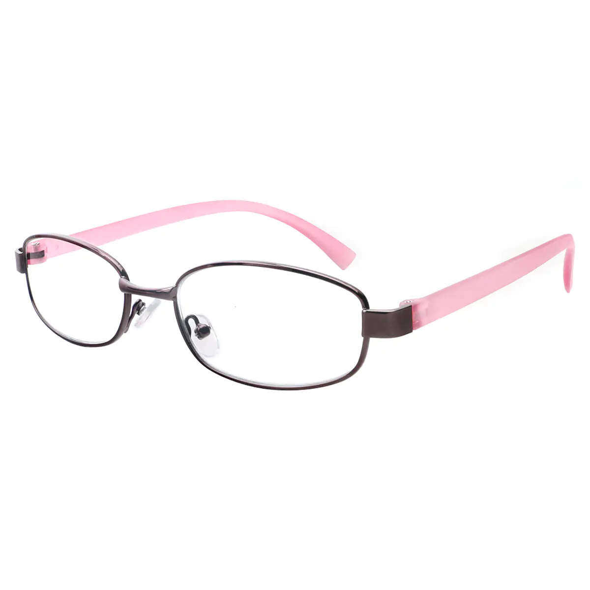 Round Pink Reading Glasses