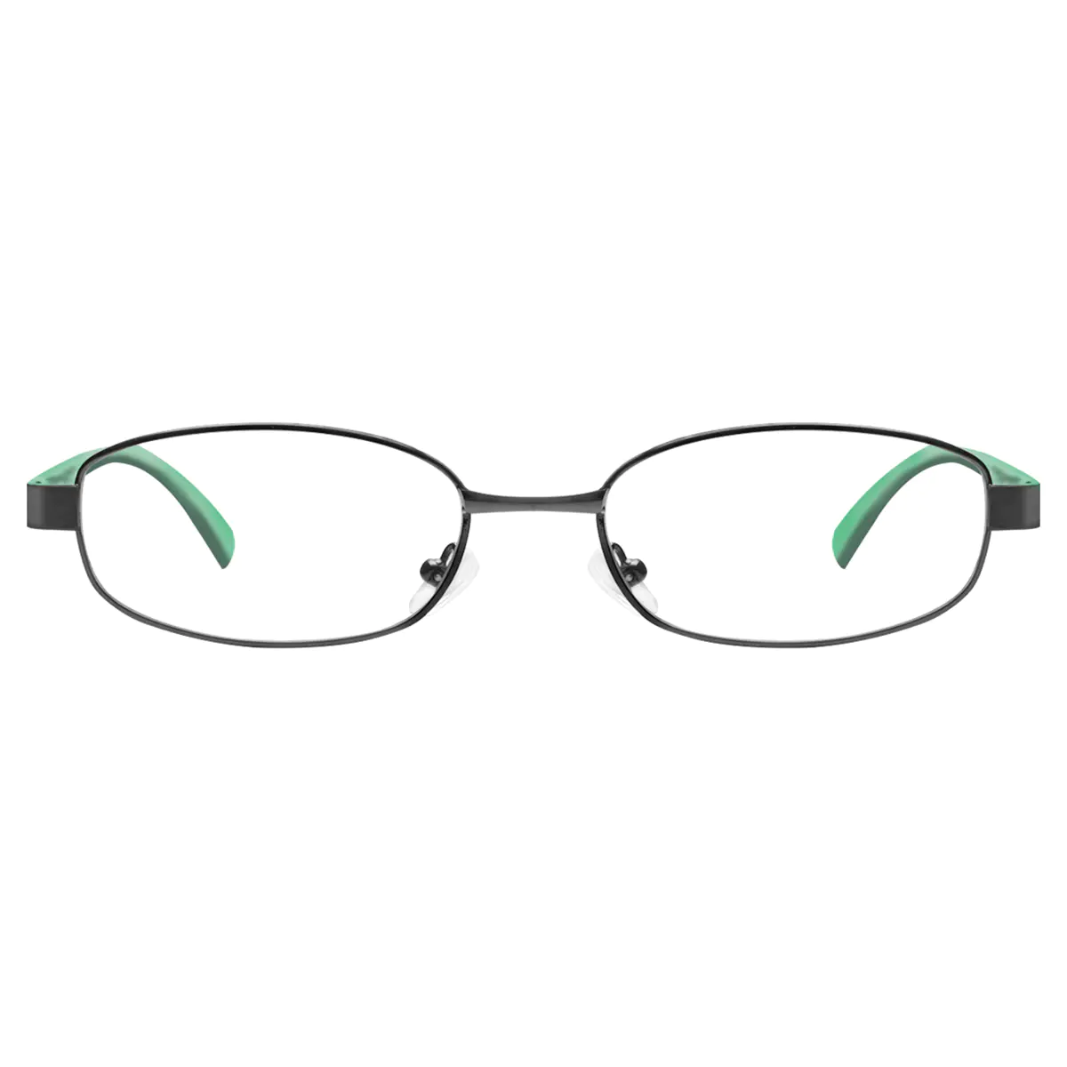 Round Green Reading Glasses