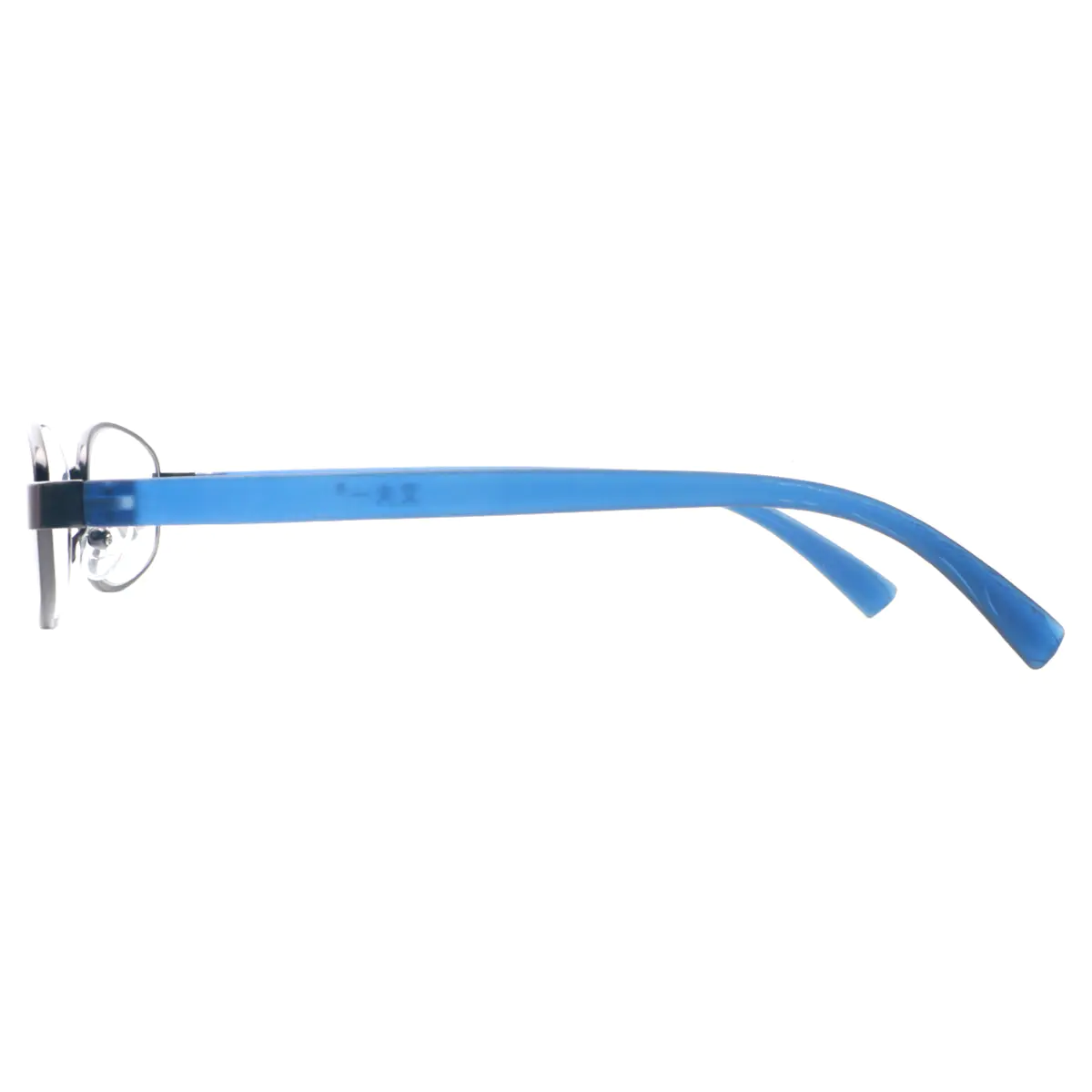 Round Blue Reading Glasses