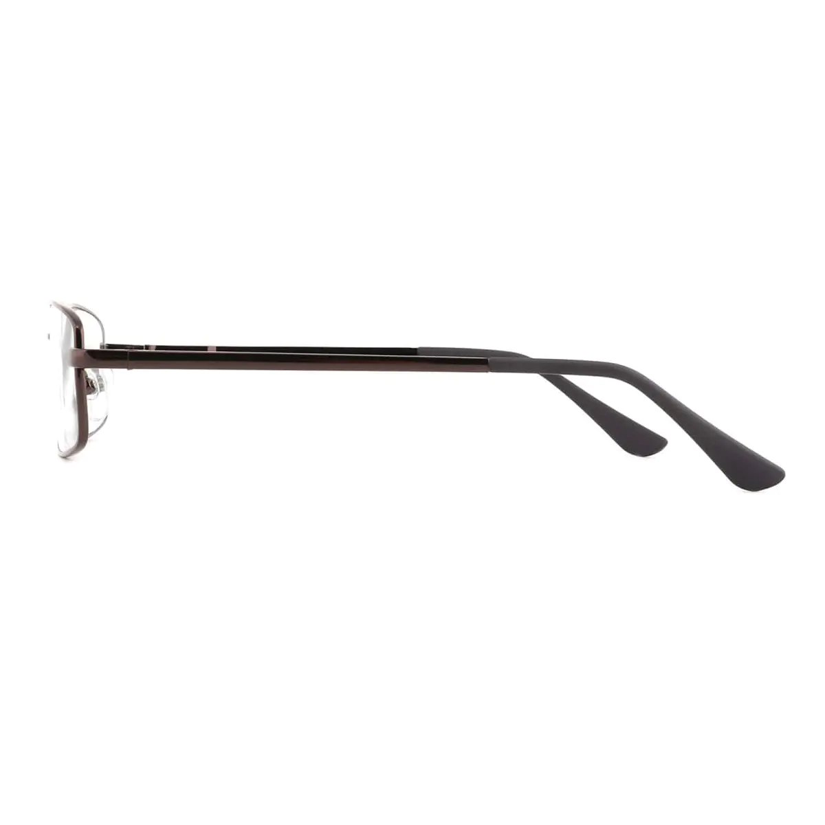 Rectangle Brown Reading Glasses