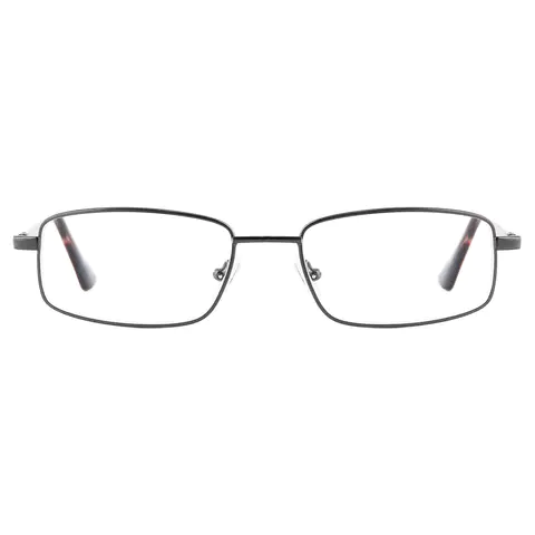 Rectangle Silver Reading Glasses