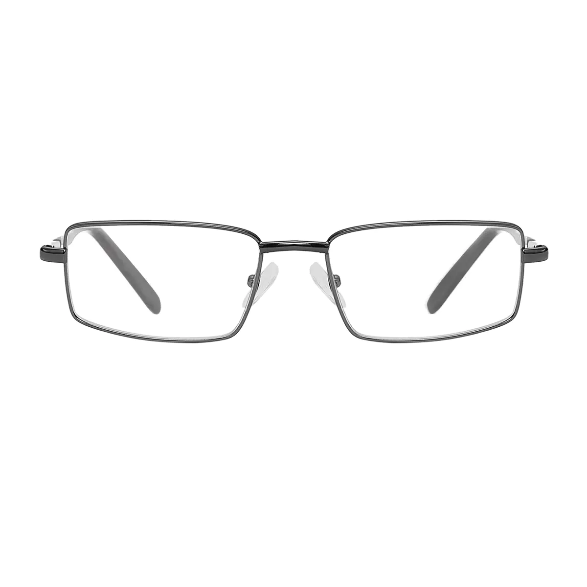 Rectangle Silver Reading Glasses