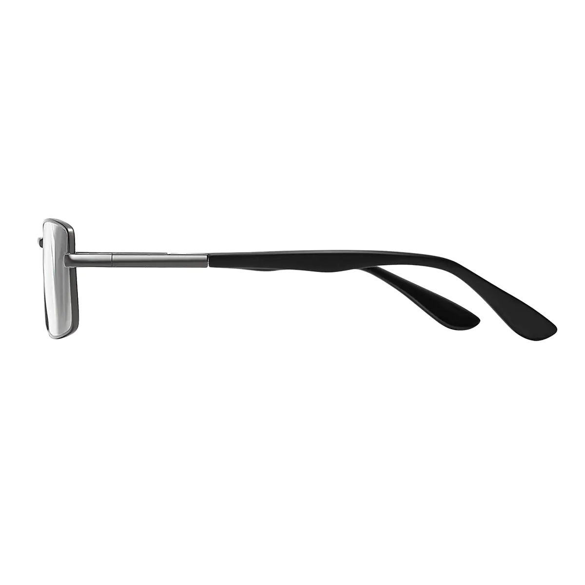 Rectangle Silver Reading Glasses