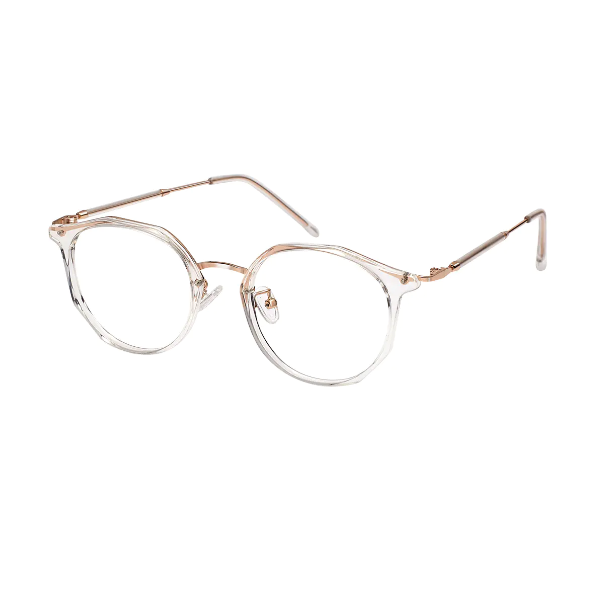 Round Clear Eyeglasses