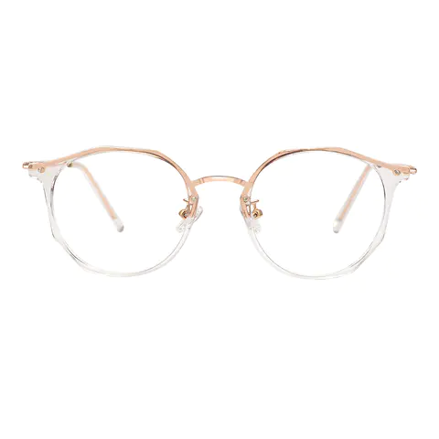 Round Clear Eyeglasses