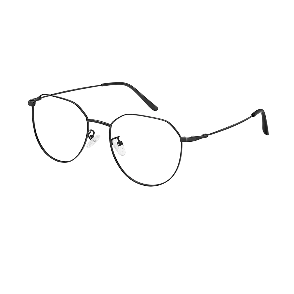 Geometric Black Eyeglasses