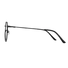 Geometric Black Eyeglasses