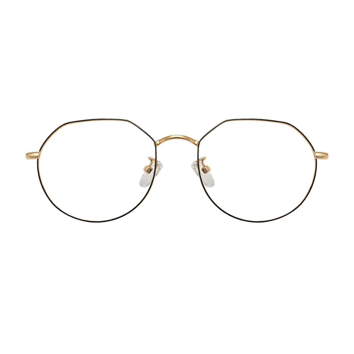 Geometric Black Eyeglasses