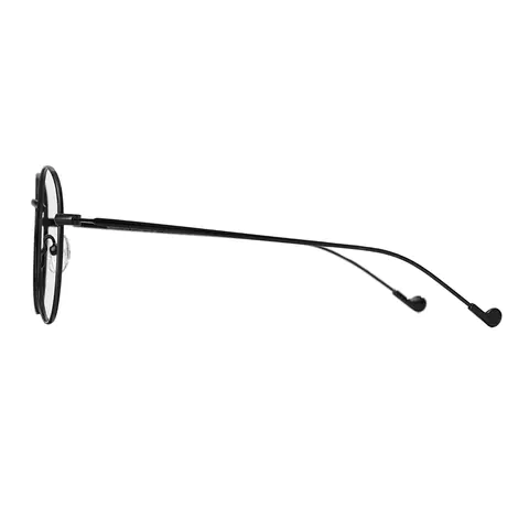 Oval Black Eyeglasses