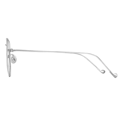 Rectangle Silver Eyeglasses