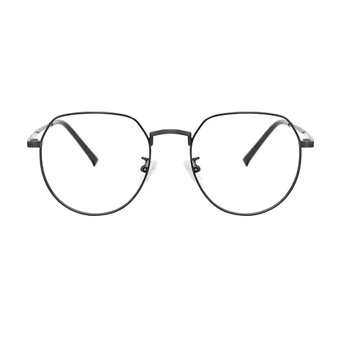 Oval Black Reading Glasses