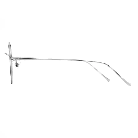 Round Silver Eyeglasses