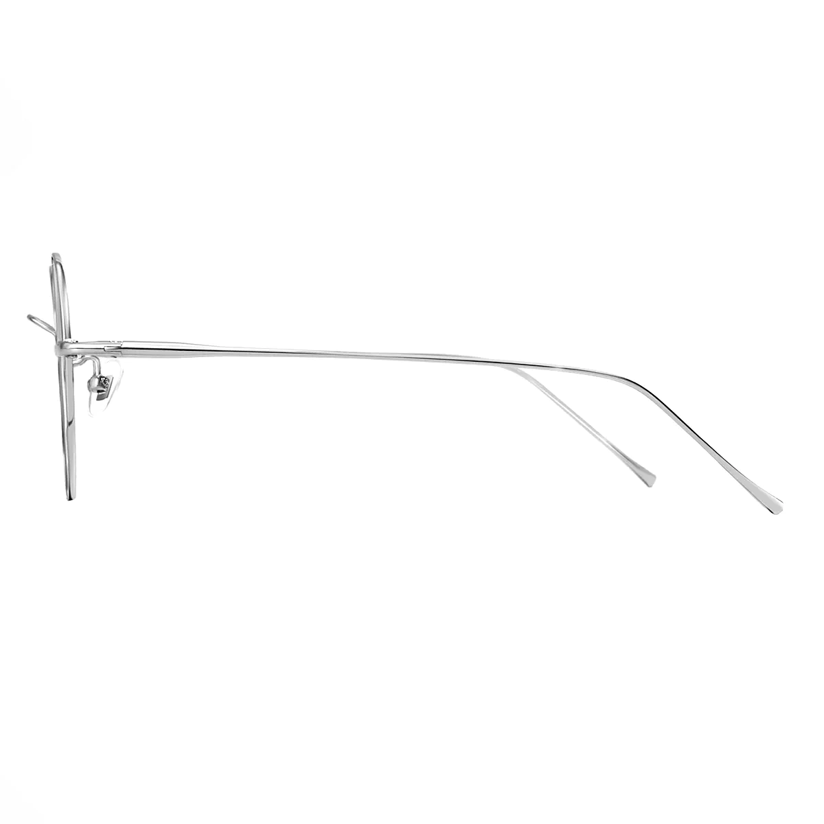 Round Silver Eyeglasses