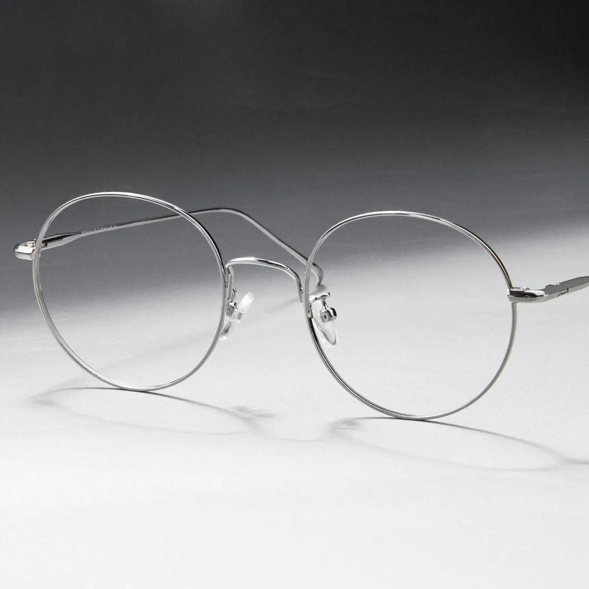 Round Silver Eyeglasses
