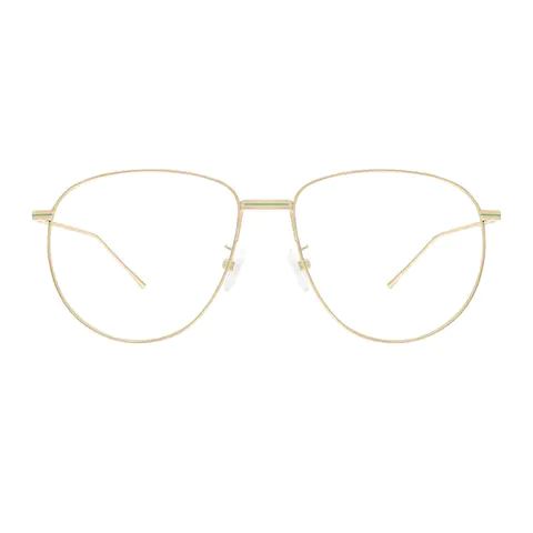 Aviator Gold Eyeglasses