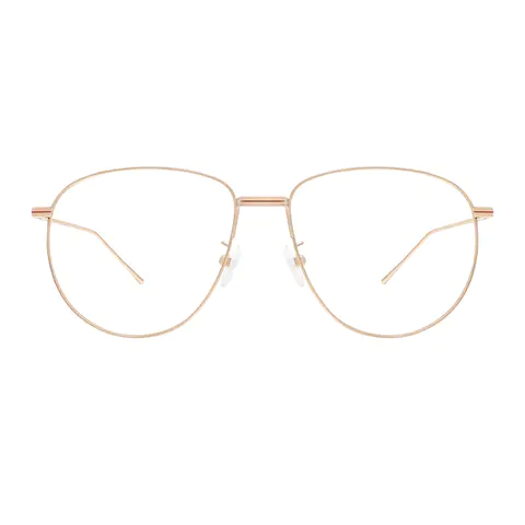 Aviator Rose Gold Eyeglasses