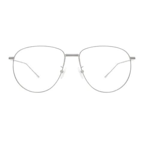 Aviator Silver Eyeglasses