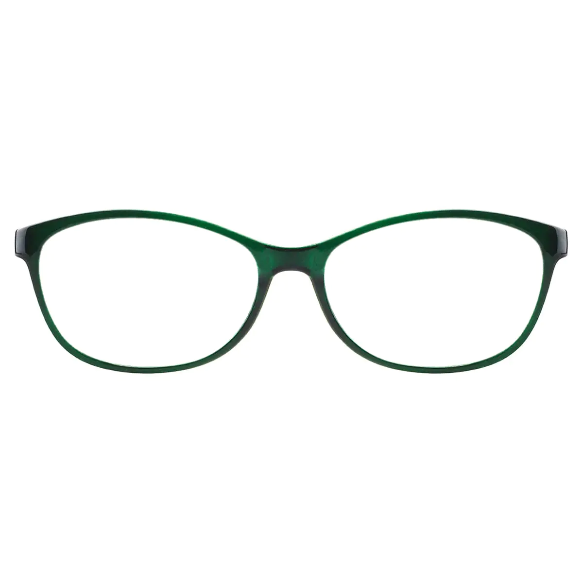 Oval Yellow Reading Glasses