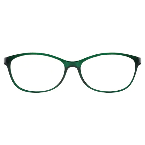 Oval Blue Reading Glasses