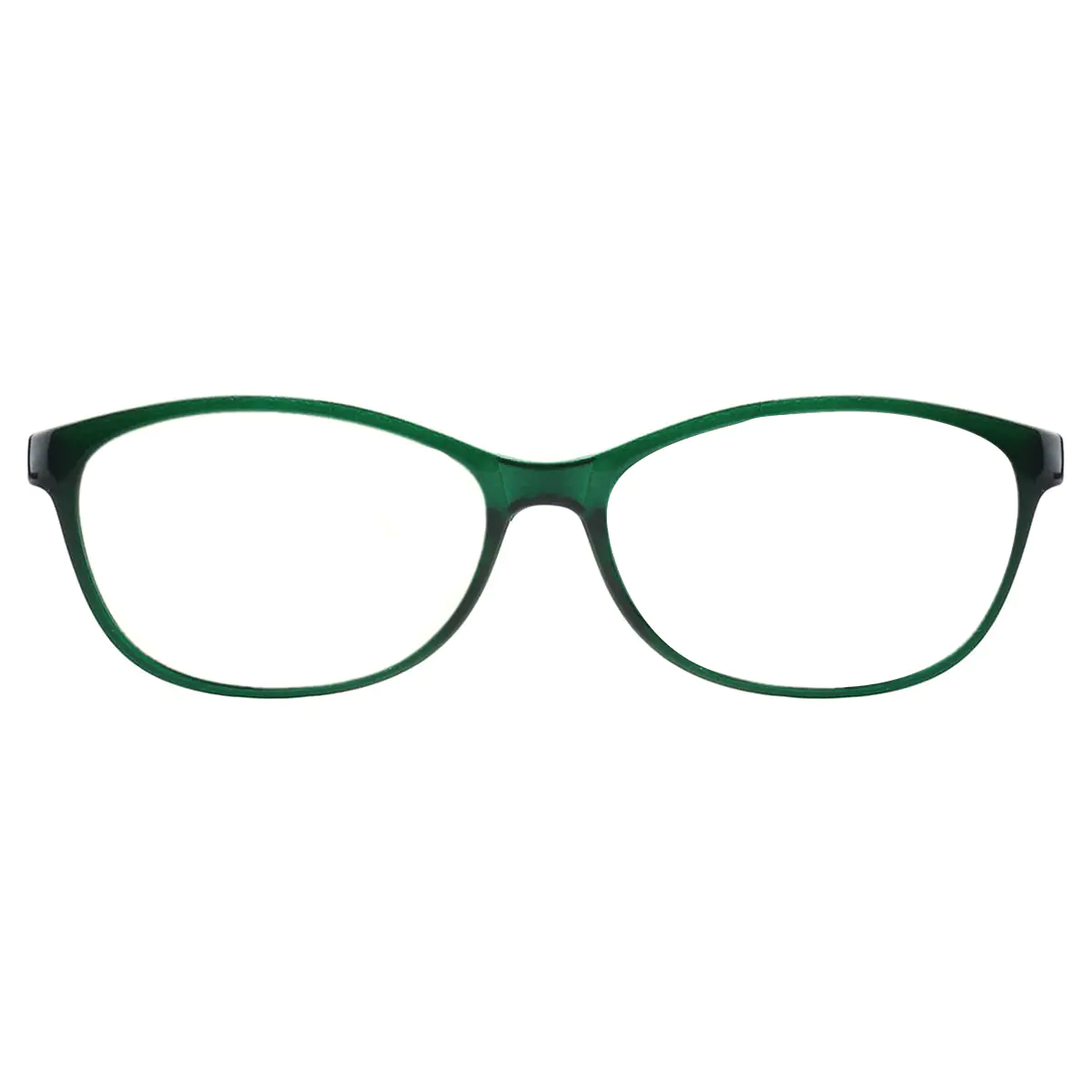 Oval Blue Reading Glasses