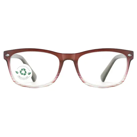 Square Gold Reading Glasses