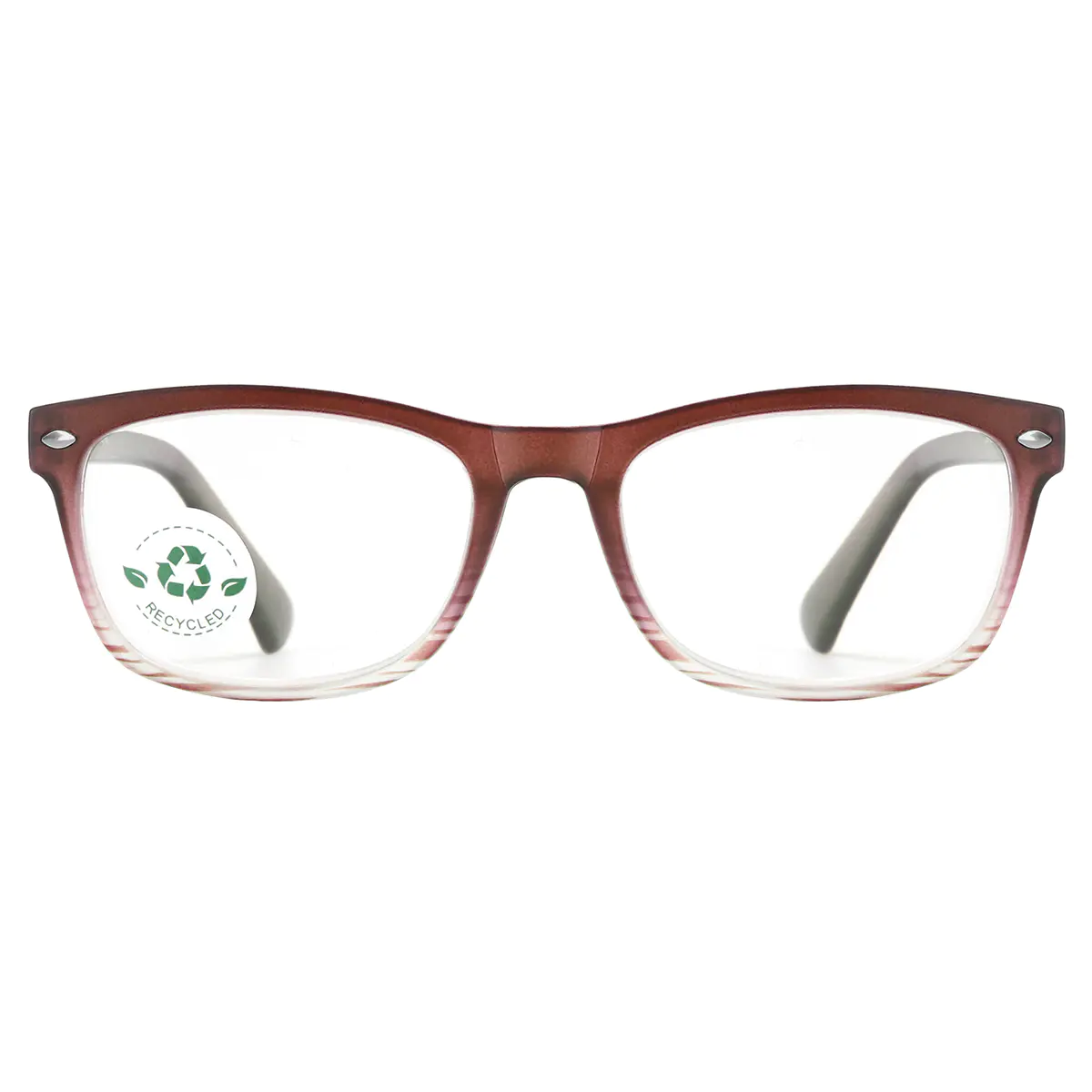 Square Gold Reading Glasses