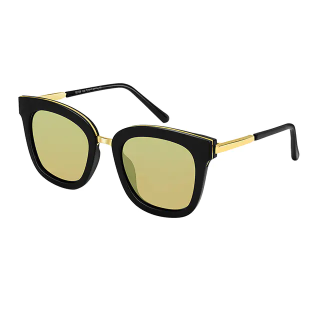 Square Black Sunglasses