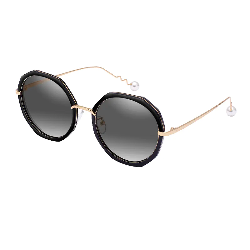 Geometric Black Sunglasses