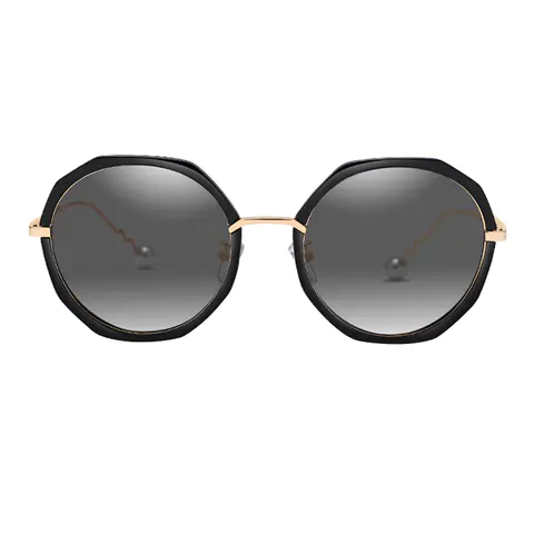 Geometric Black Sunglasses