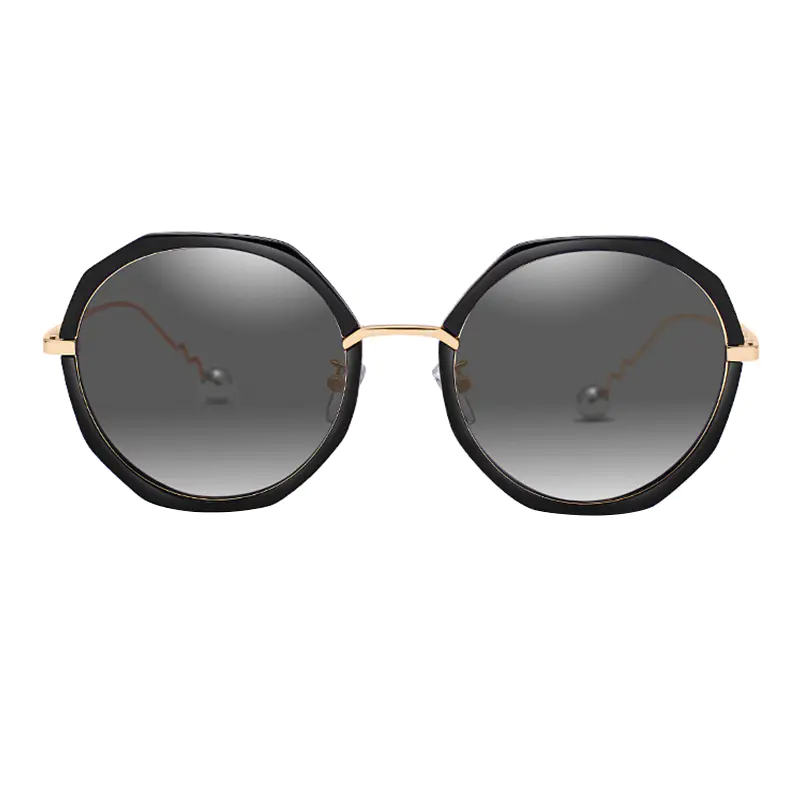 Geometric Black Sunglasses
