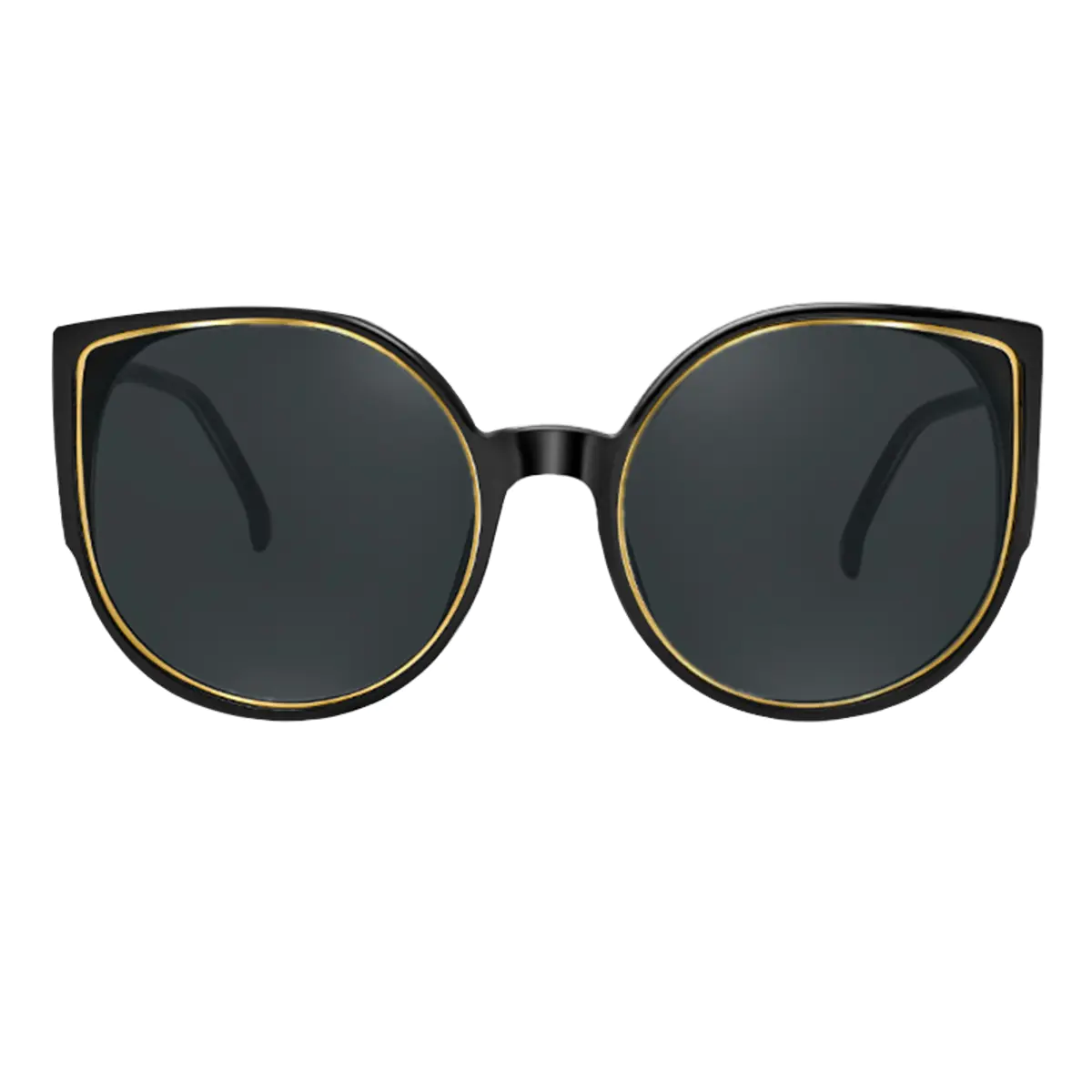 Cat-eye Black Sunglasses