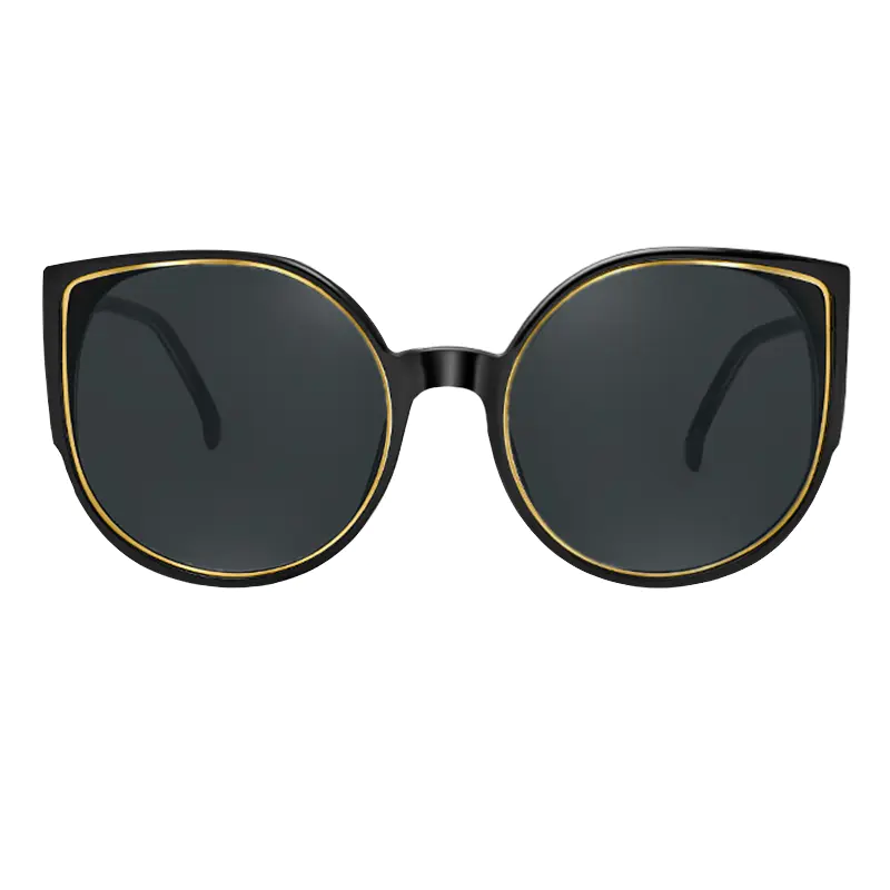 Cat-eye Black Sunglasses