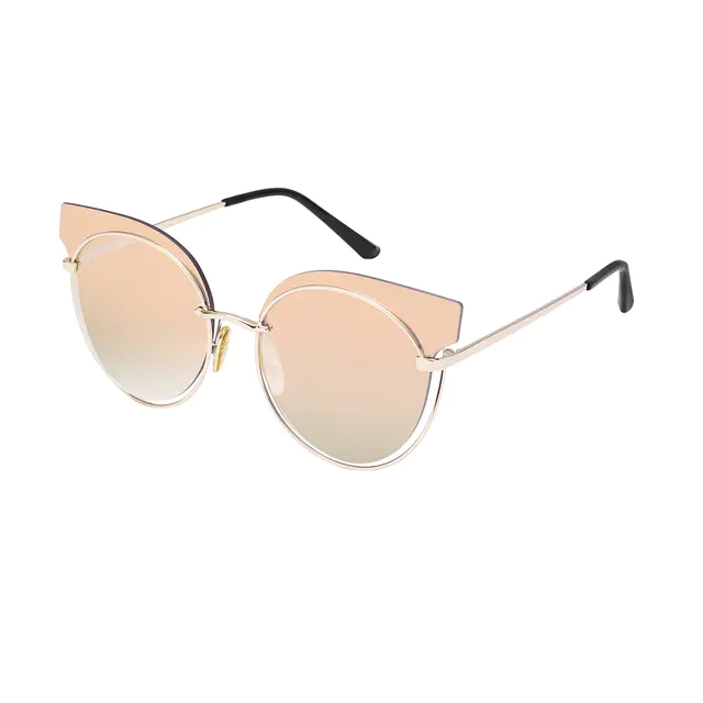 Cat-eye Rose Gold Sunglasses