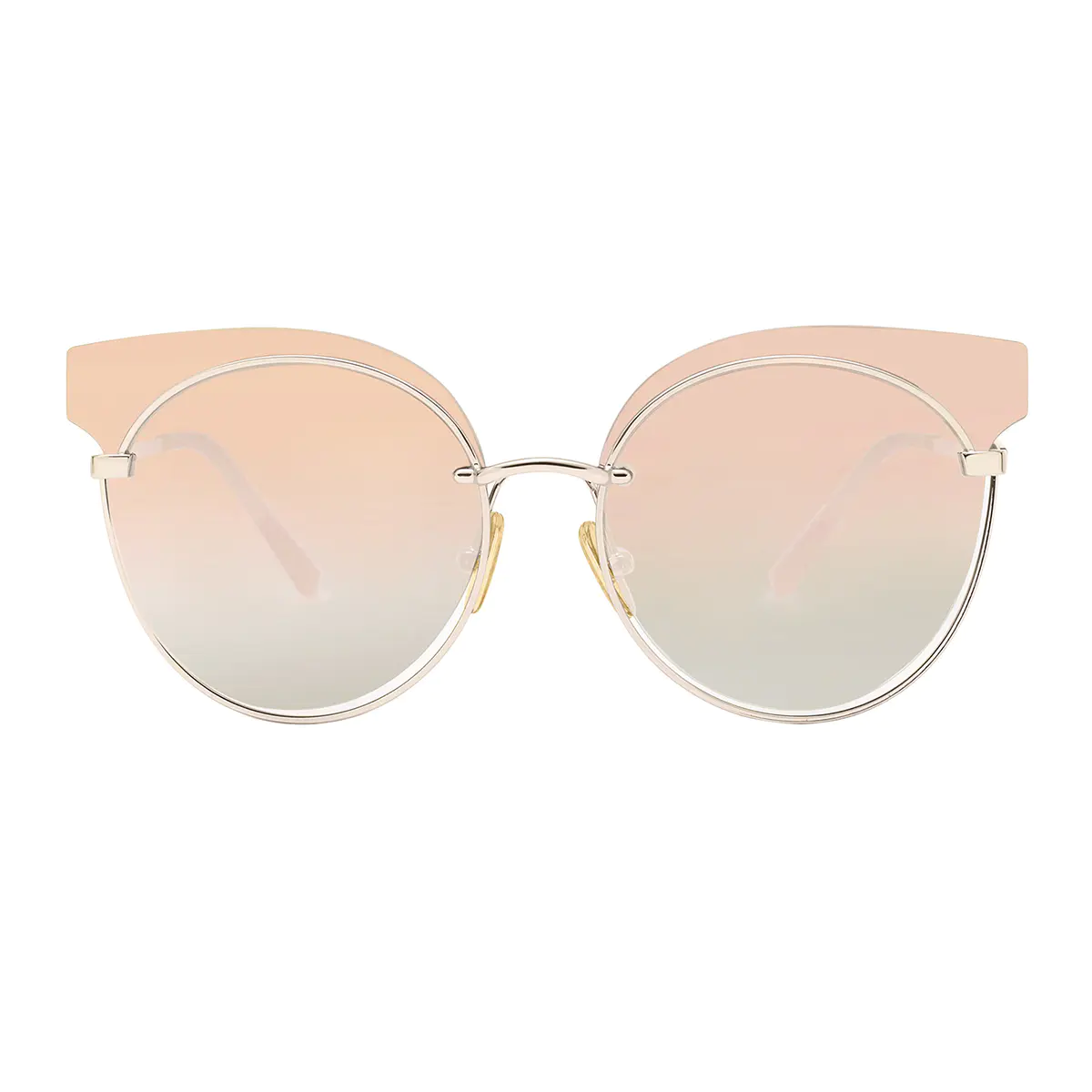 Cat-eye Rose Gold Sunglasses
