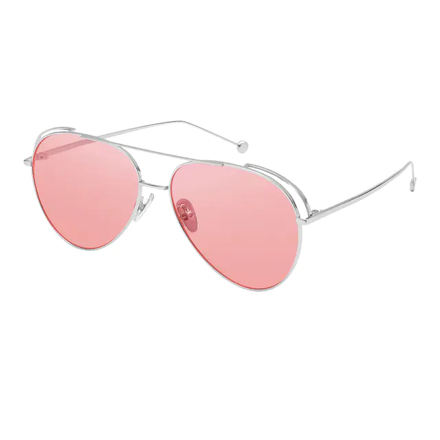 Aviator Silver Sunglasses