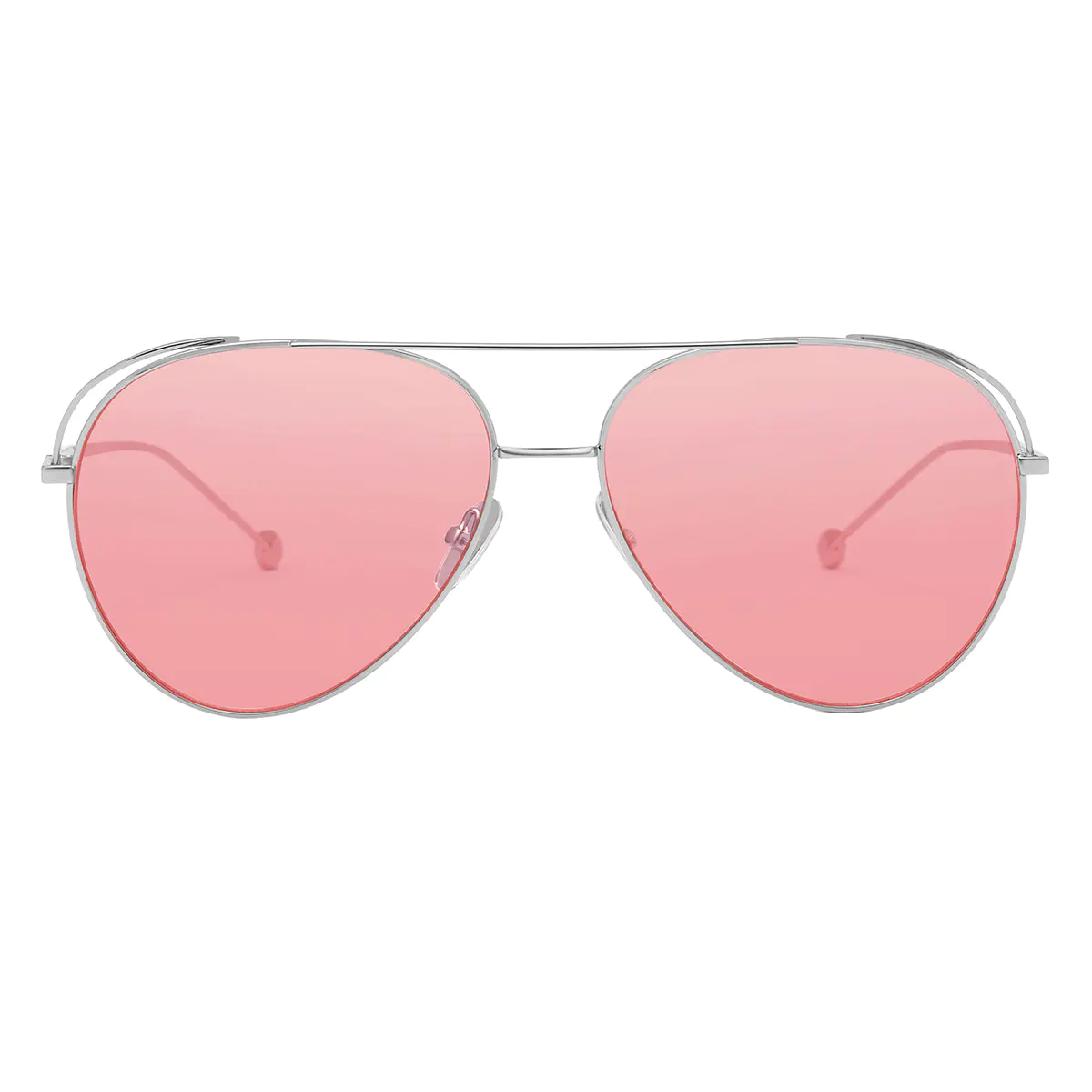 Aviator Silver Sunglasses