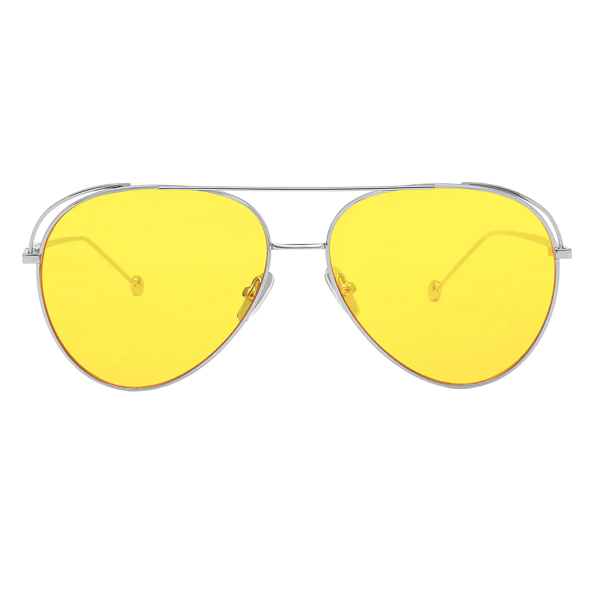 Aviator Silver Sunglasses