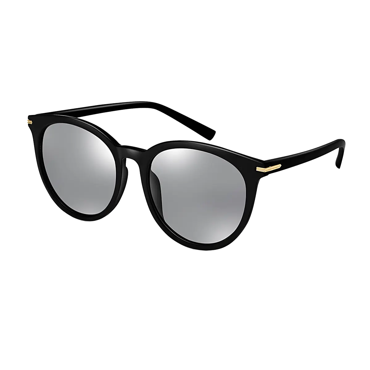 Square Black Sunglasses
