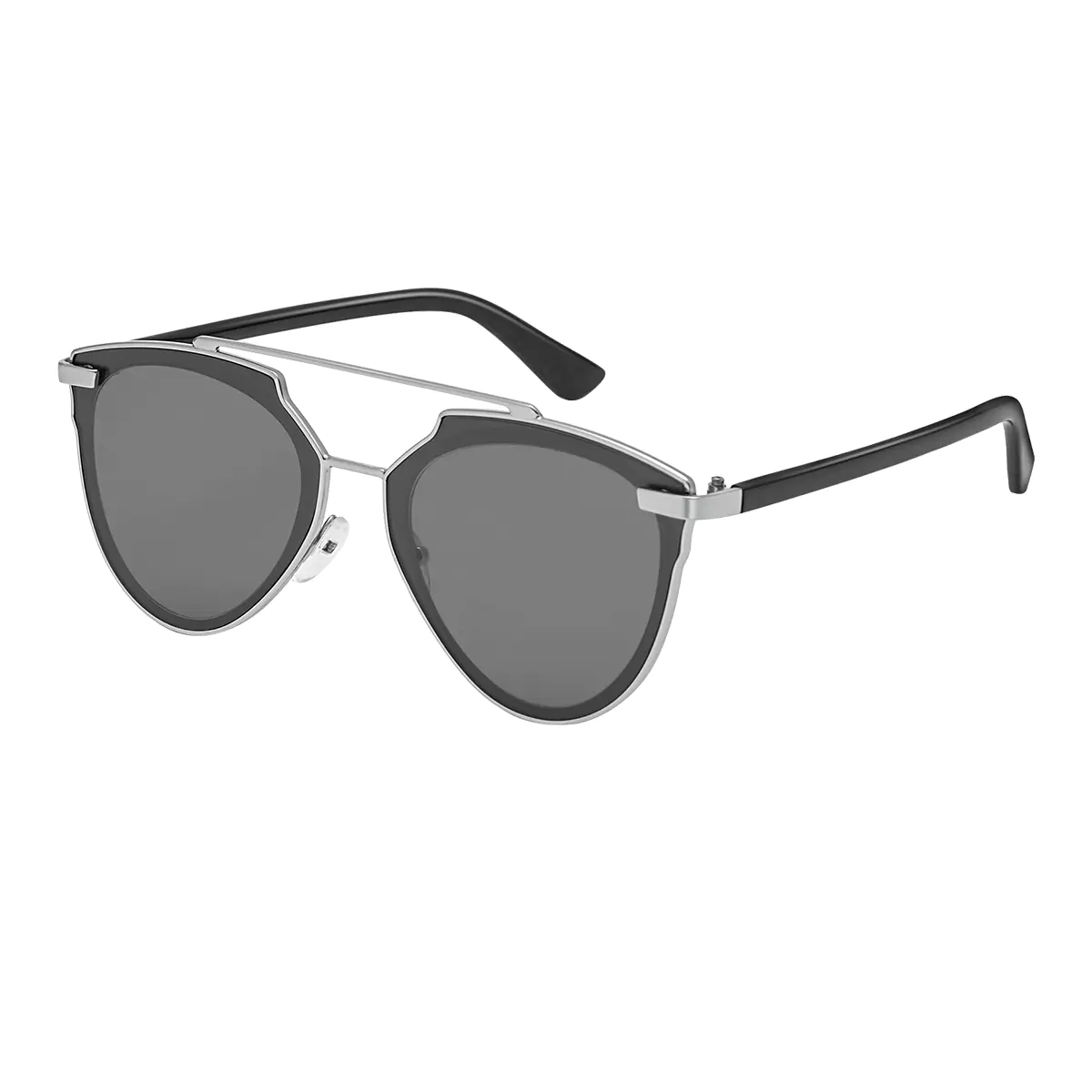 Aviator Silver Sunglasses
