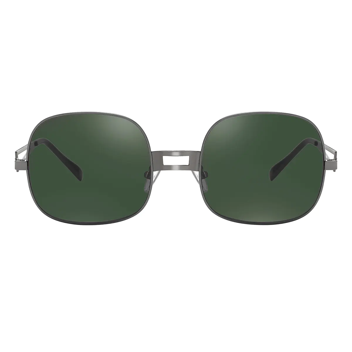 Geometric Silver Sunglasses