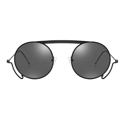 Round Black Sunglasses