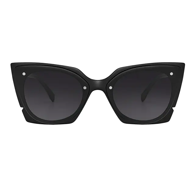 Square Black Sunglasses
