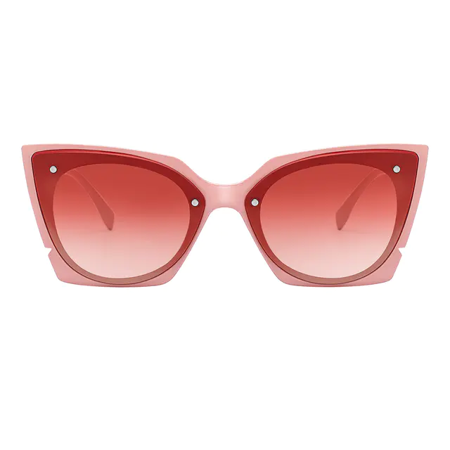 Square Pink Sunglasses