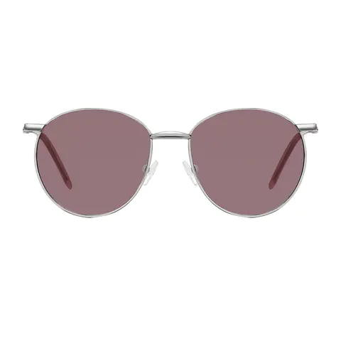 Round Grey Sunglasses